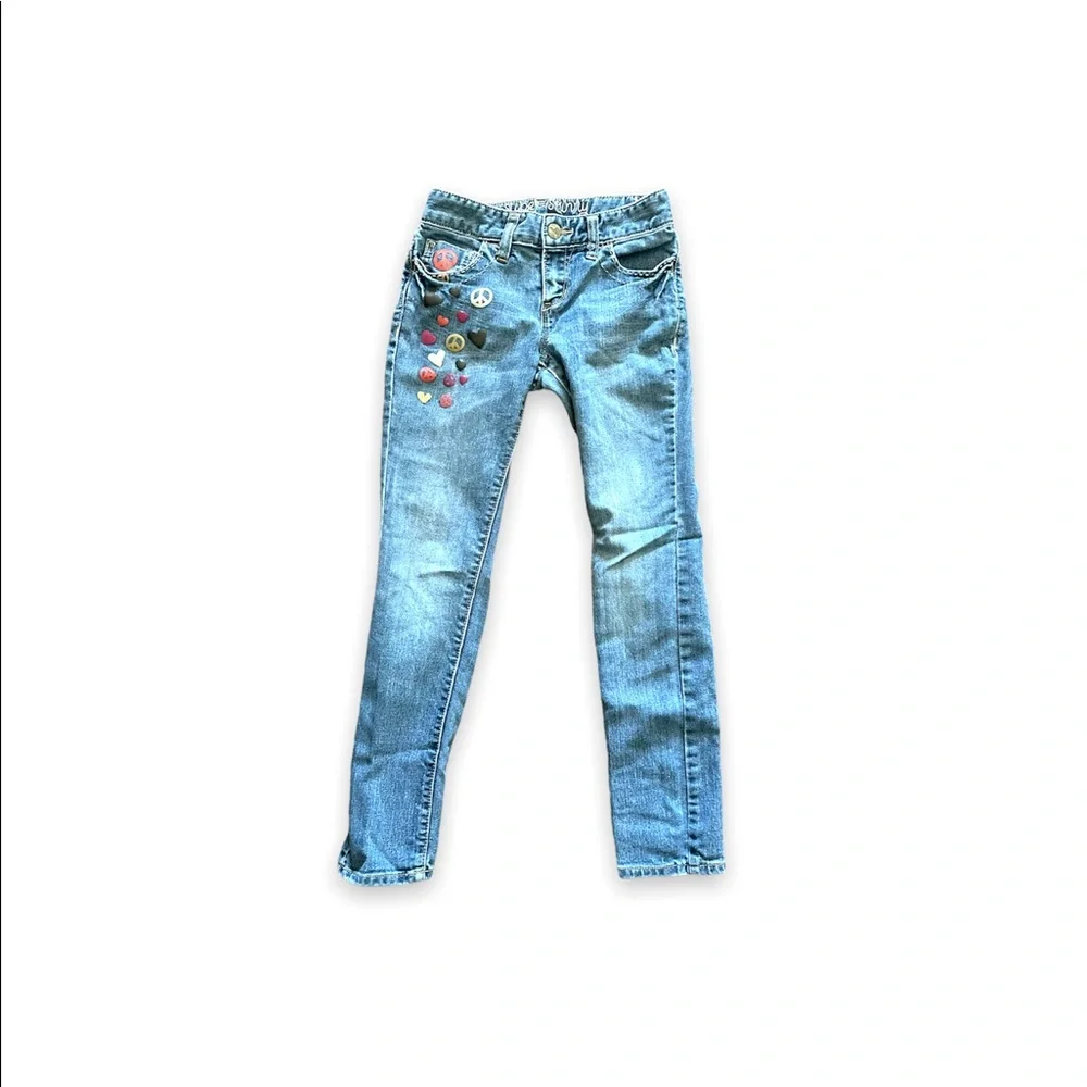 Old Navy super skinny embellished jeans